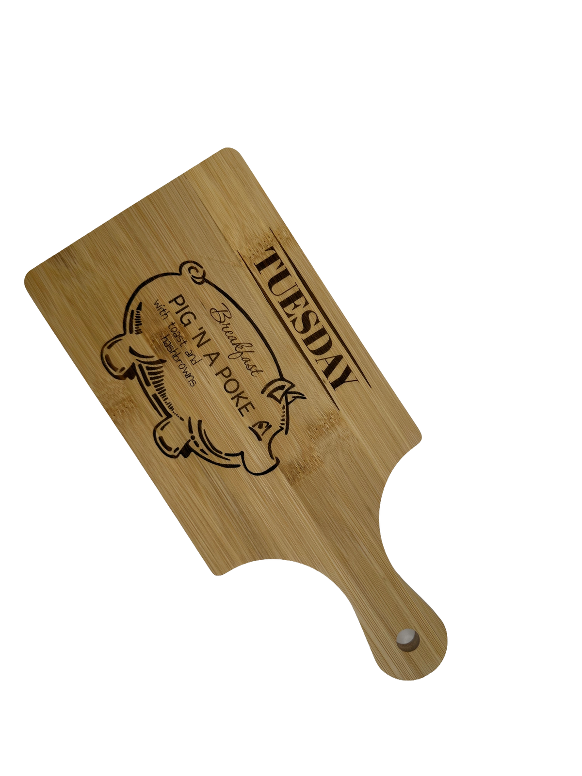 Poke A Pig Cutting Board