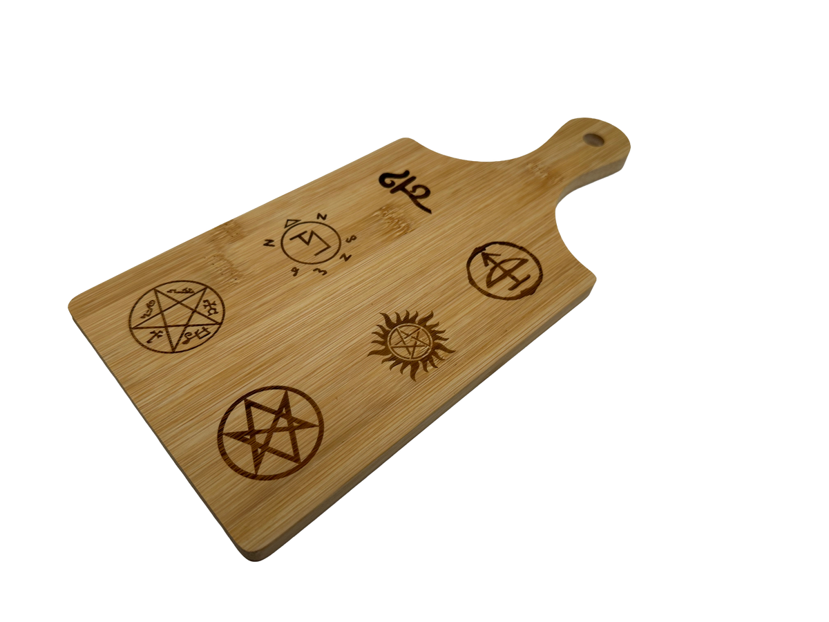 SPN Hunter Symbols Cutting Board