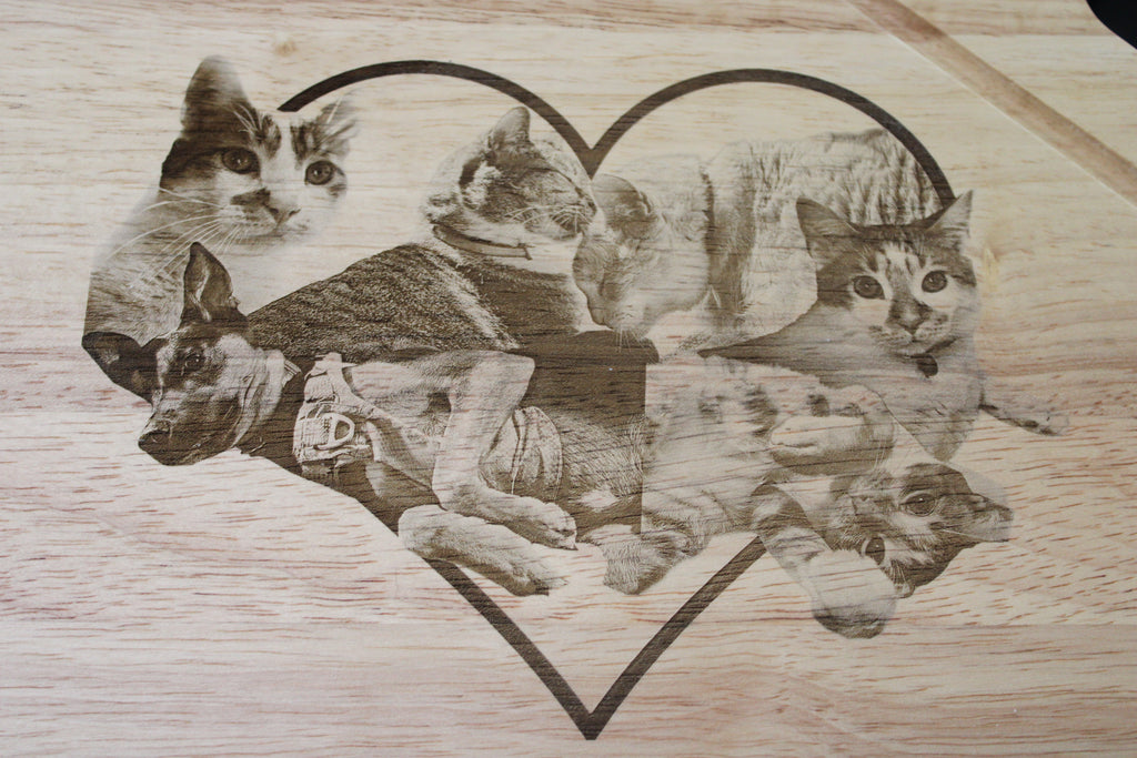 Personalized cooking board