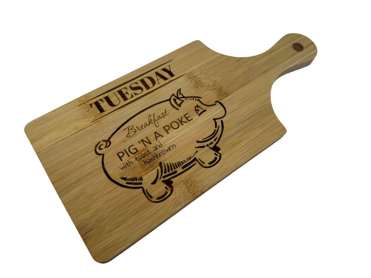 Poke A Pig Cutting Board